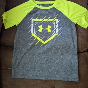 Boys under armor baseball tshirt